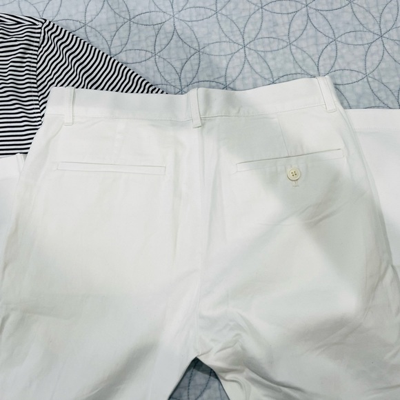 J CREW BOYS SIZE 16 STRIPED POLO DRESS SHIRT AND WHITE SKINNY DRESS PANTS NWT!! - Picture 8 of 10
